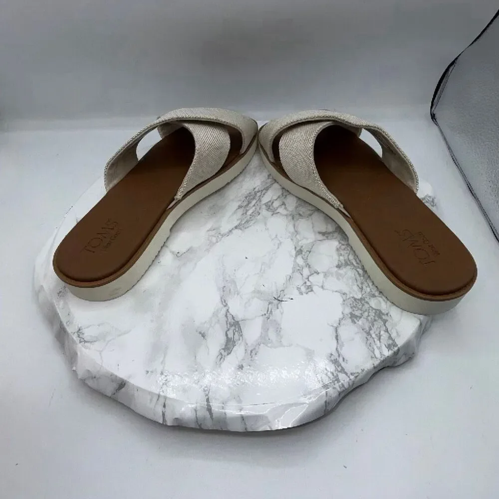 TOMS Natural Yarn Dye Mae Crossover Sandal-10